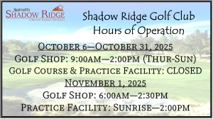 Home - Shadow Ridge Golf Club